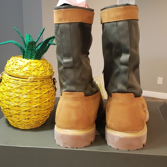 Timberland 6" Premium Gaiter Boot Wheat Nubuck - Picture 2 of 6